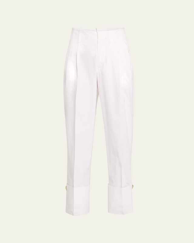 Diana Cuffed Poplin Pants